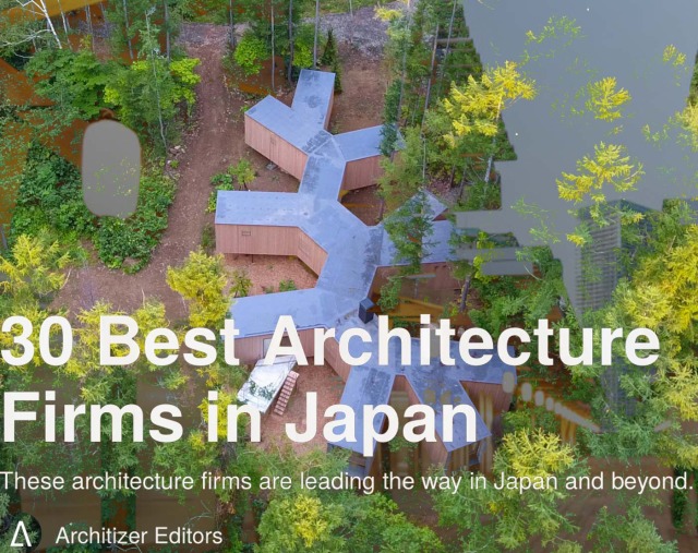 FBA one of Best in Japan 2023 - architizer