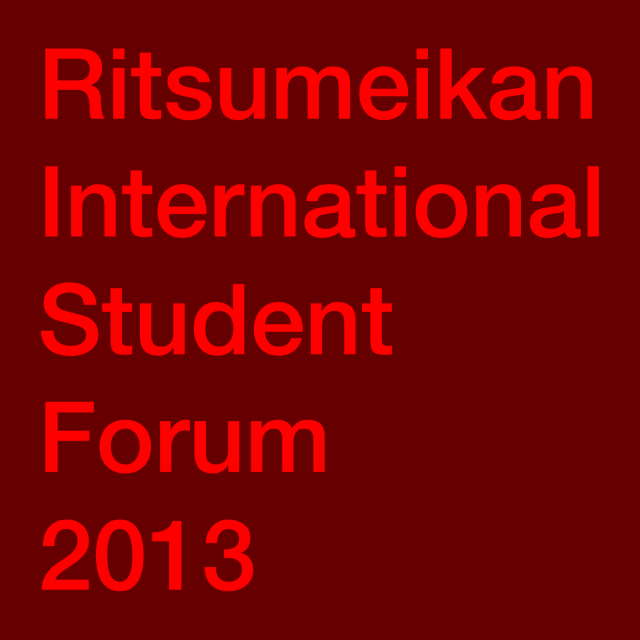 Keynote and Workshop at Ritsumeikan International Students Conference