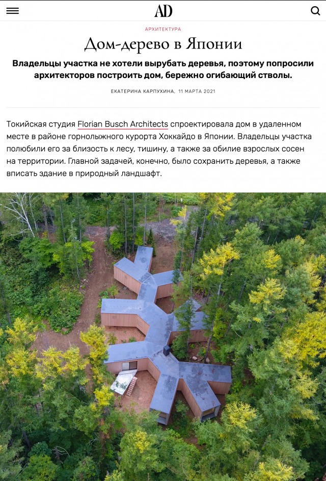 House in the Forest | AD Russia