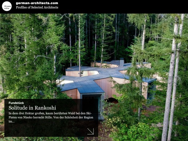 Solitude in Rankoshi | german-architects.com