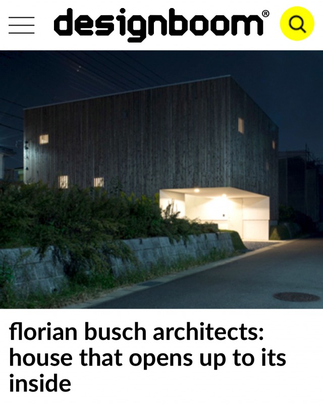 House that opens to its inside | designboom.com