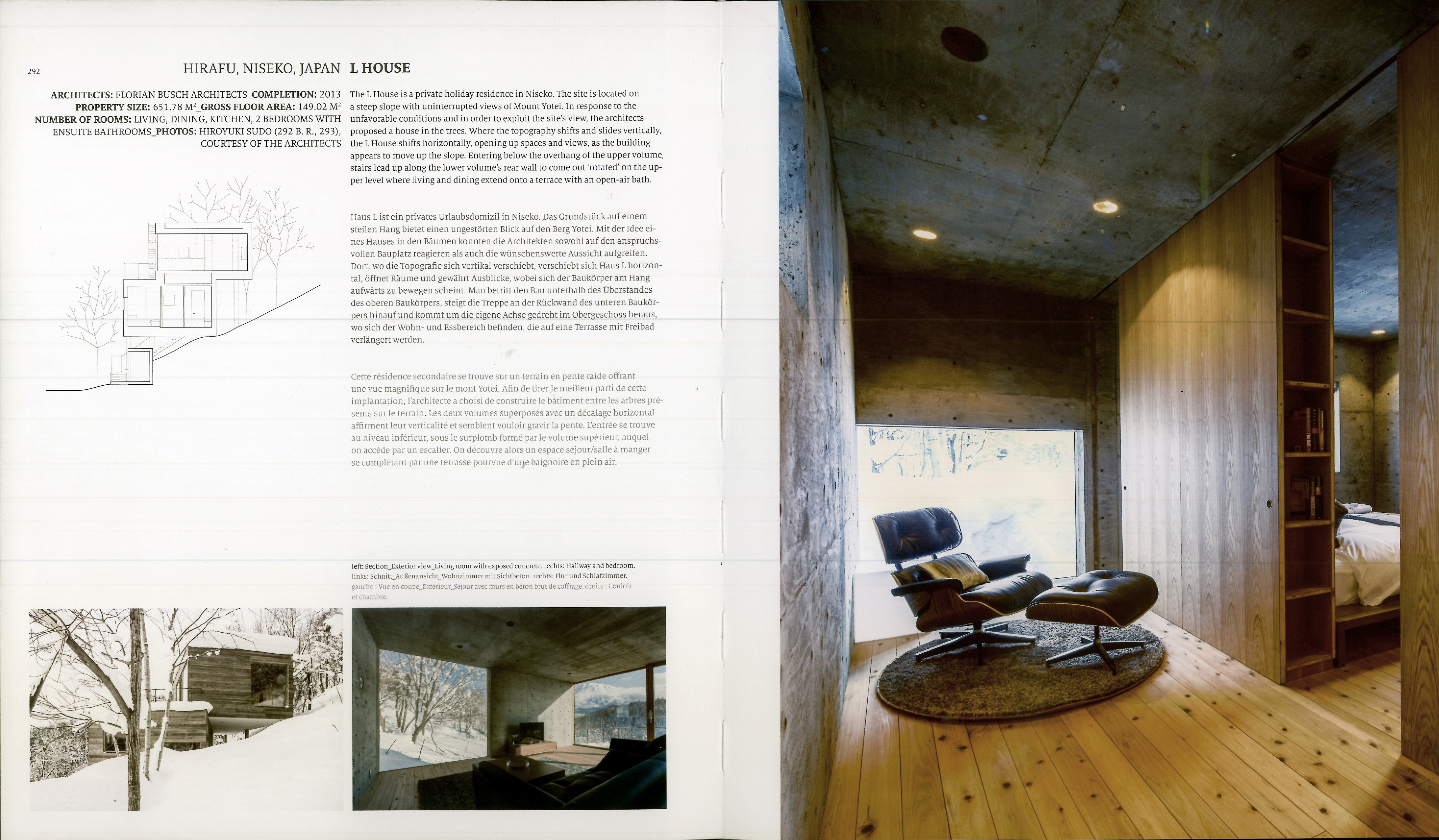 "L House" in Chalets: Trendsetting Mountain Treasures